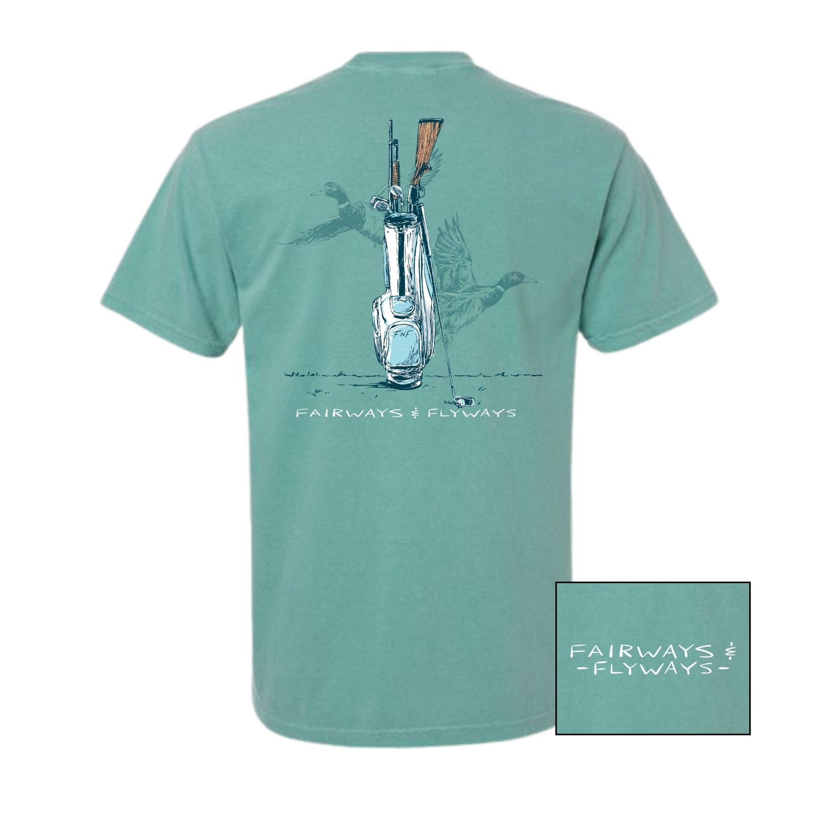 Loaded Golf Bag Short Sleeve T-Shirt