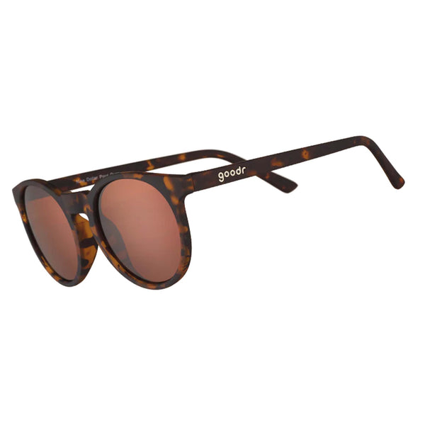 Goodr Circle G Nine Dollar Pour Over Sunglasses in Tortoise