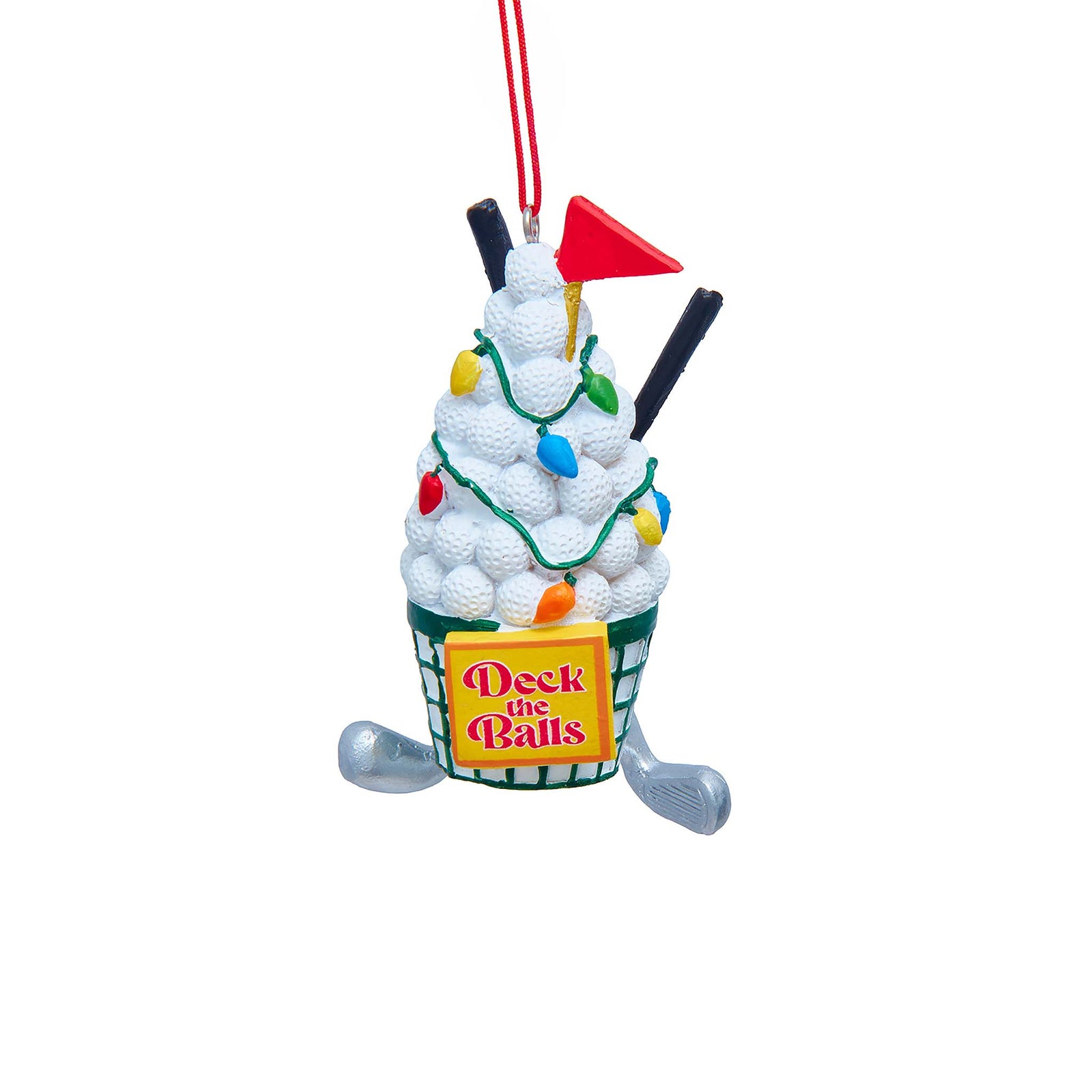 Golf Ball Christmas Tree Ornament