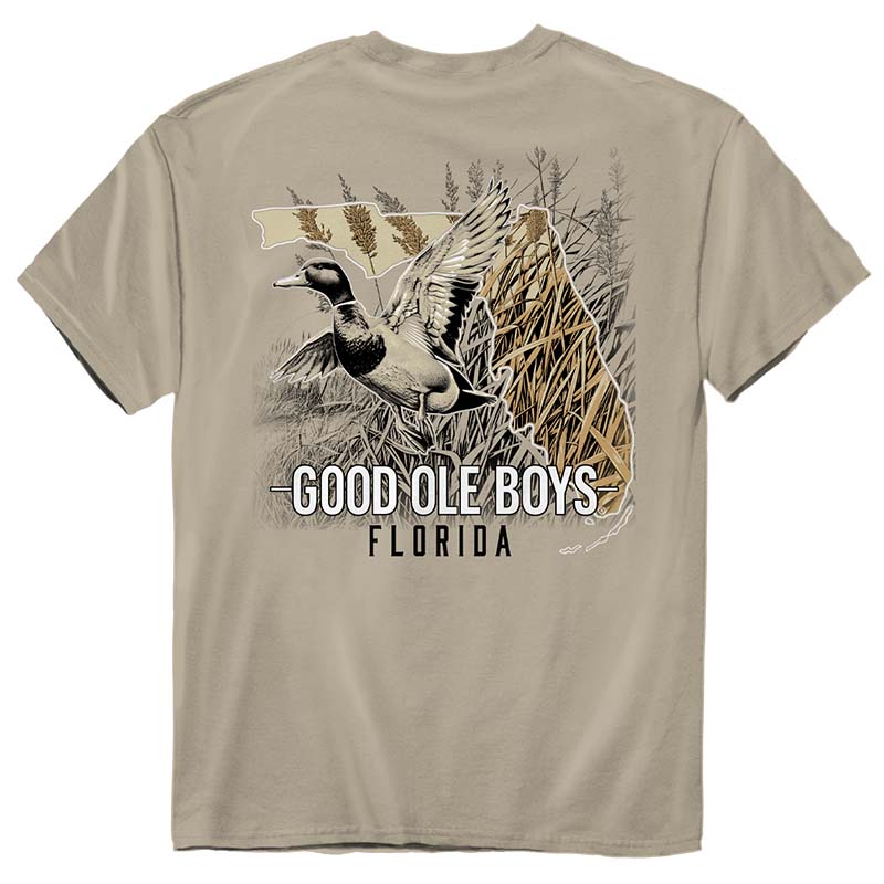 Florida Mallard Grass Short Sleeve T-Shirt