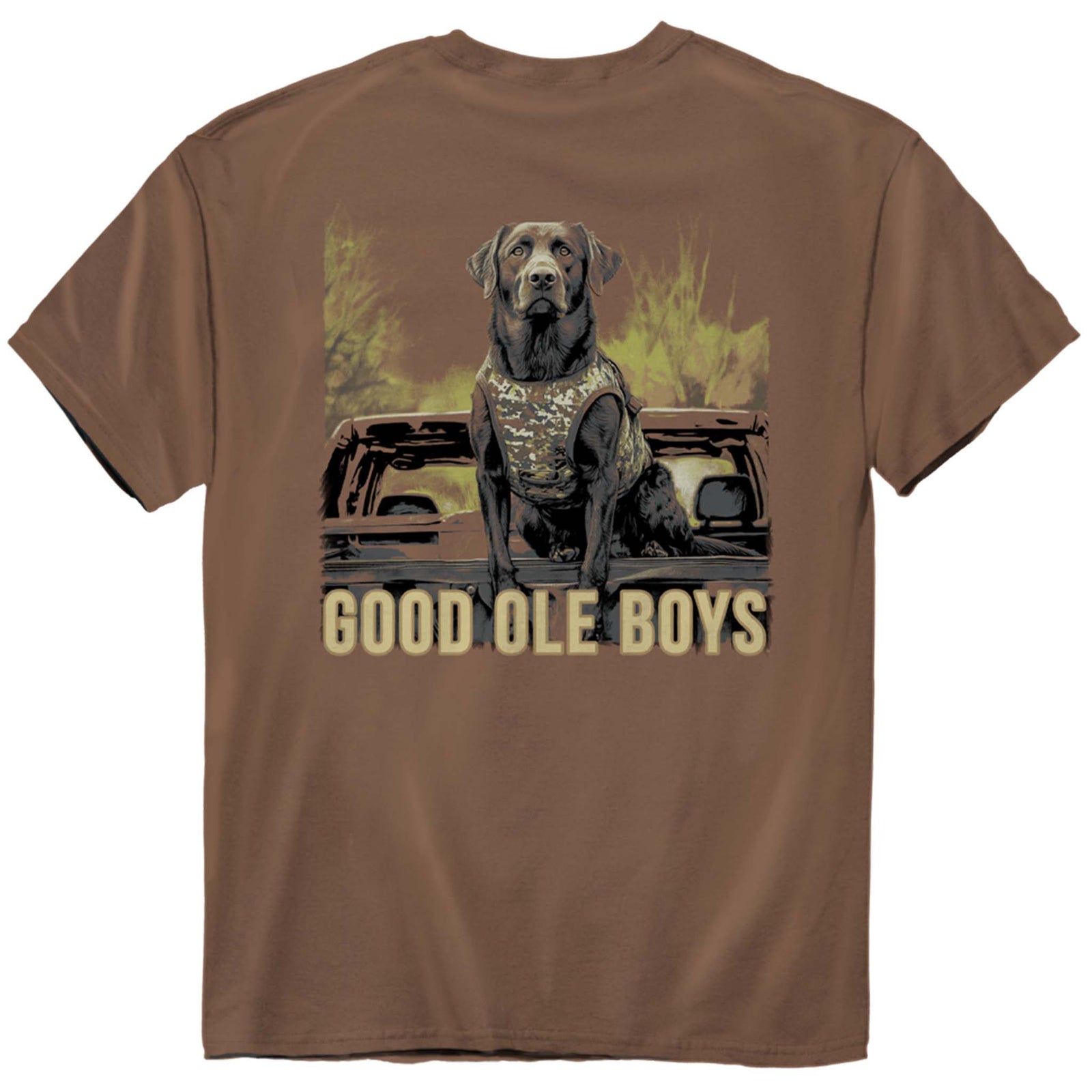 Black Lab Tailgate Short Sleeve T-Shirt
