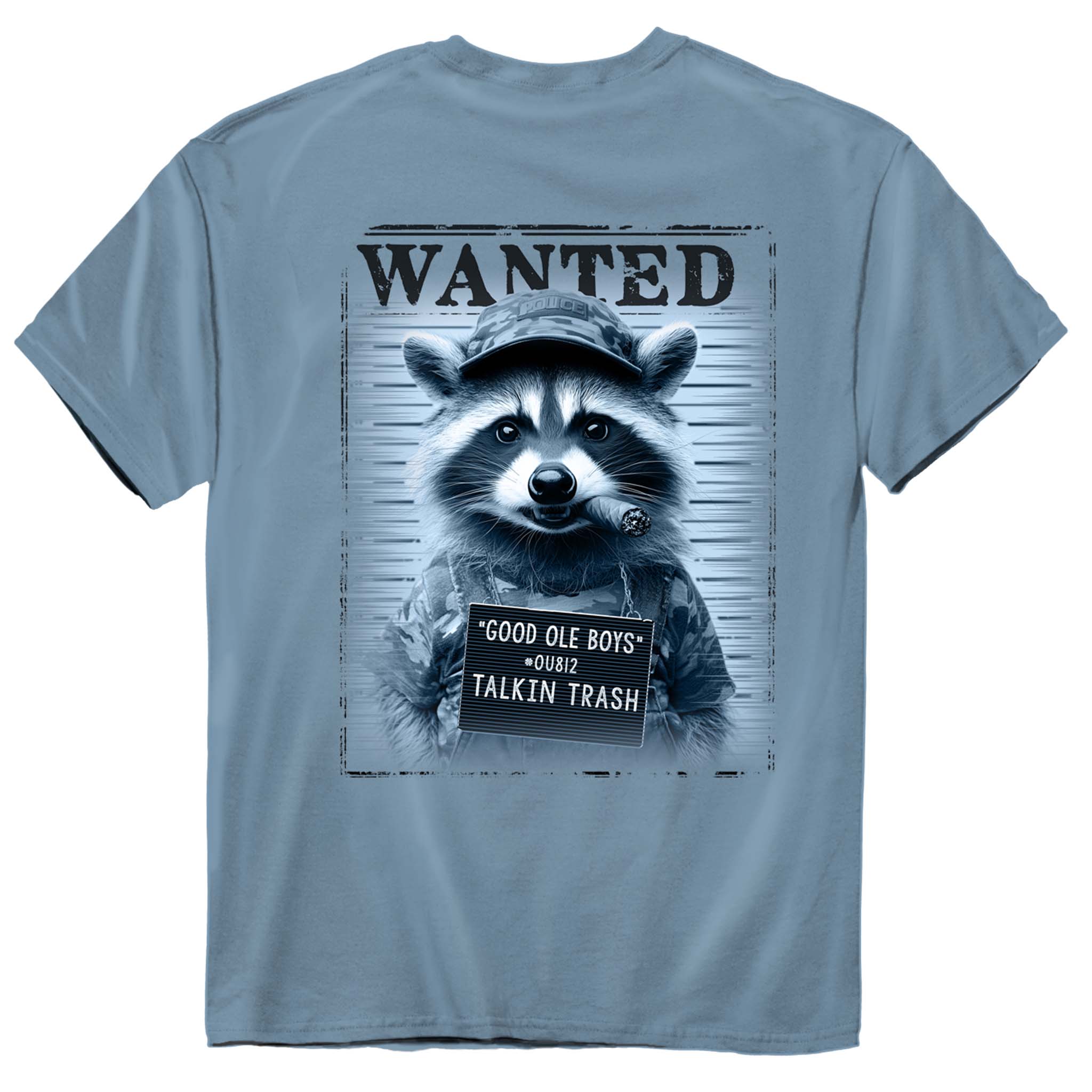 Wanted Racoon Short Sleeve T-Shirt