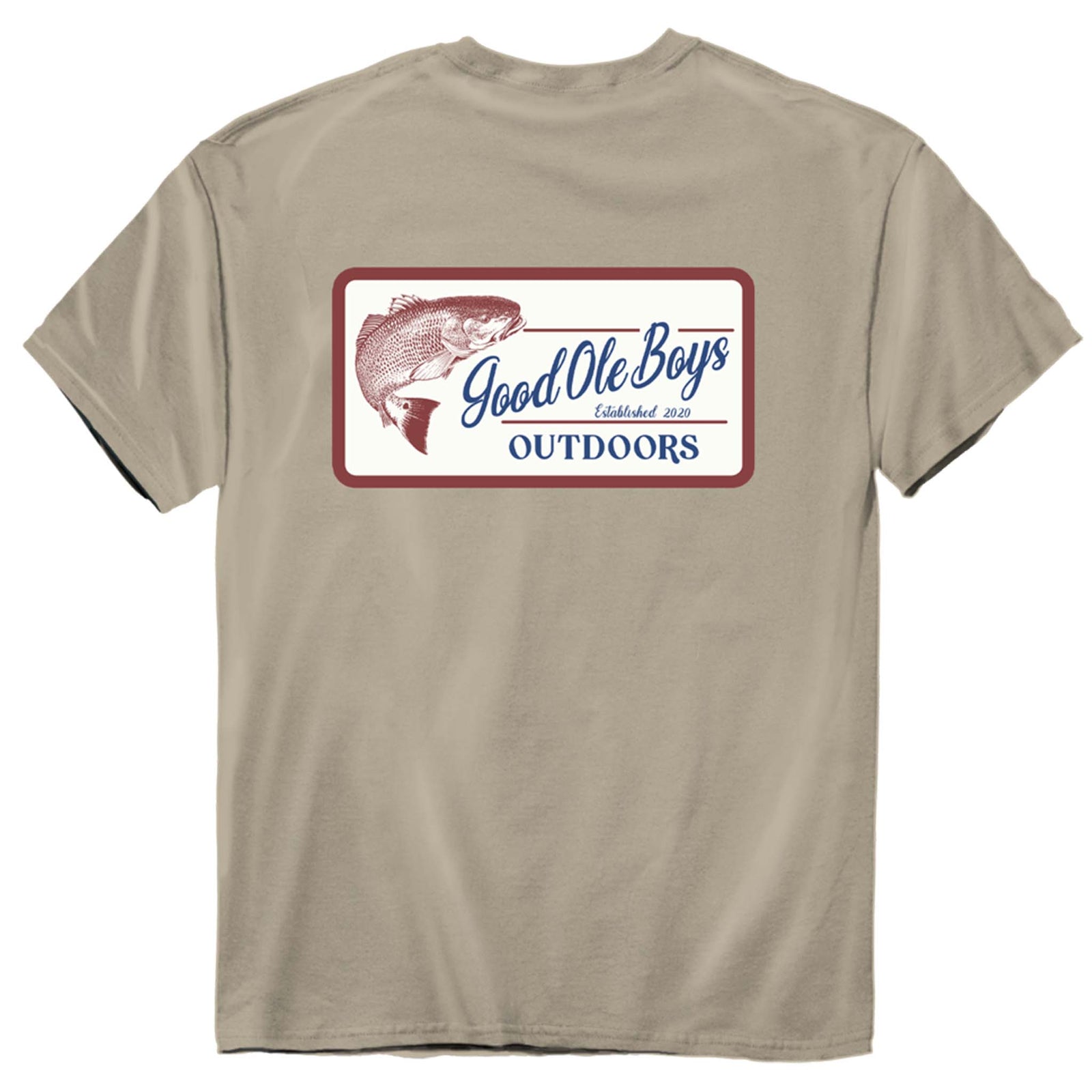 Redfish Rectangle Badge Short Sleeve T-Shirt