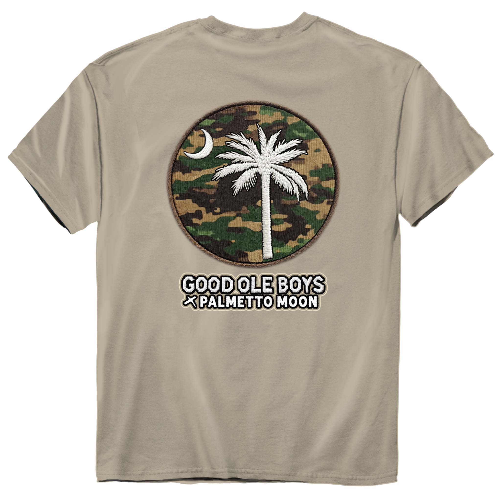 Palmetto Camo Circle Short Sleeve T-Shirt