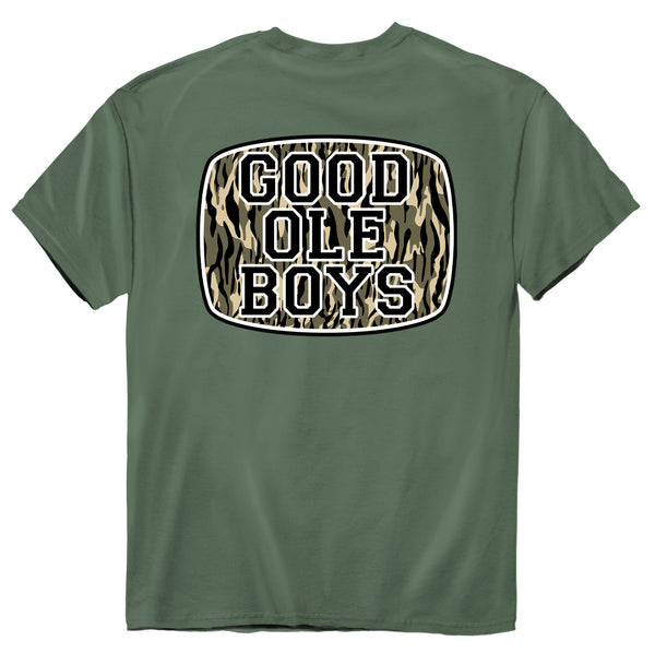 Big Camo Badge Short Sleeve T-Shirt