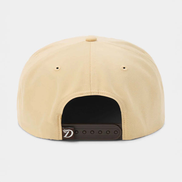Duck Camp Pointer Snapback in croissant