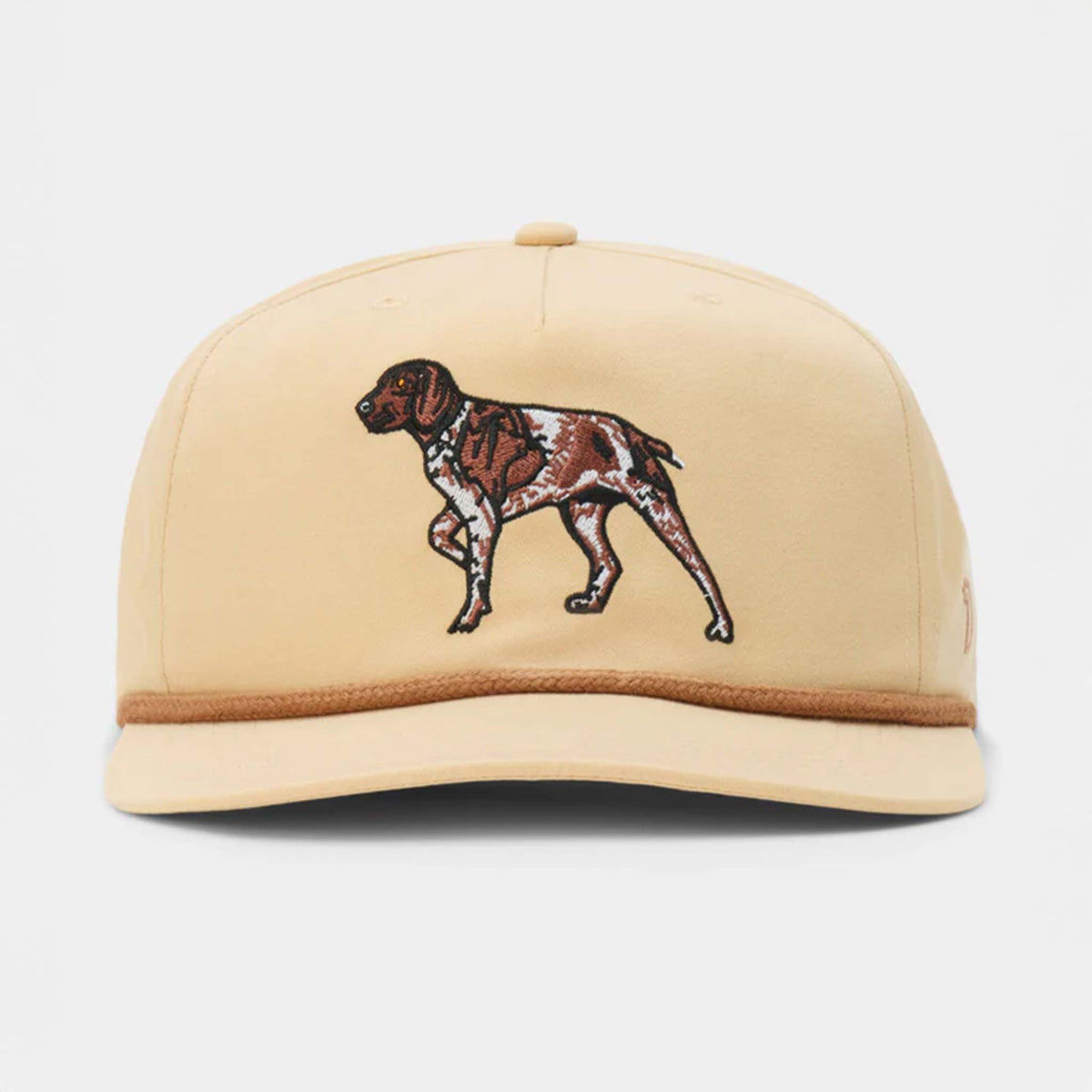 Duck Camp Pointer Snapback in croissant