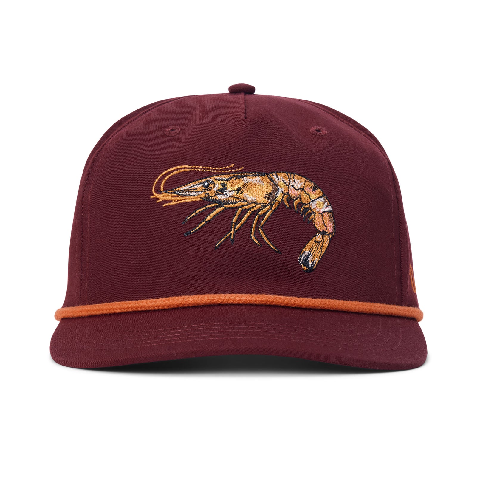Gulf Shrimp Rope Hat in Carmine