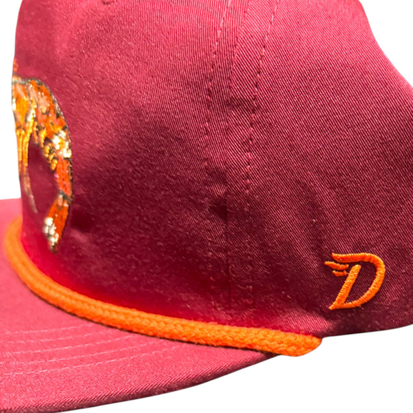 Gulf Shrimp Rope Hat in Carmine