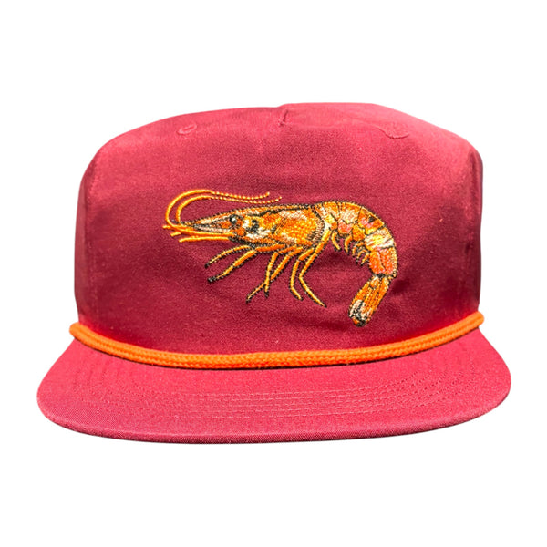 Gulf Shrimp Rope Hat in Carmine