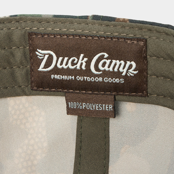 Mallard Rope Snapback in Woodland Camo