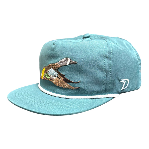 Blue Winged Teal Rope Hat in Cove