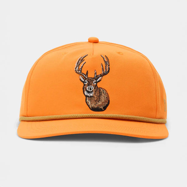 duck camp Whitetail Snapback in Blaze Orange