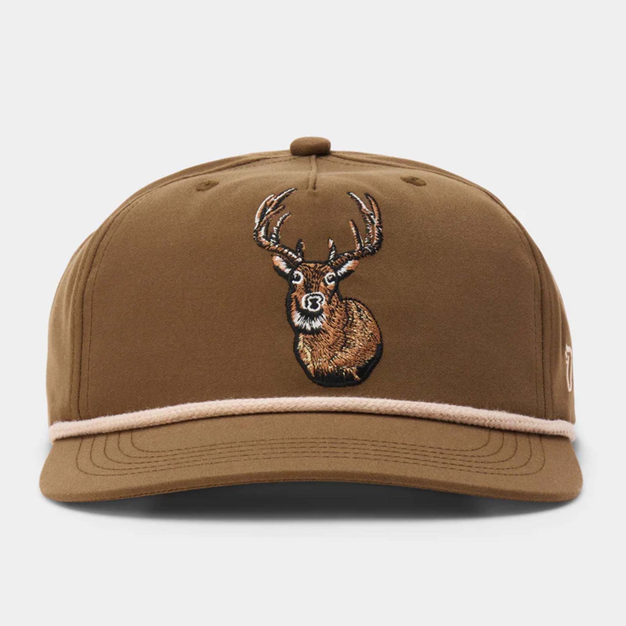 Duck Camp Whitetail Snapback in Pintail Brown