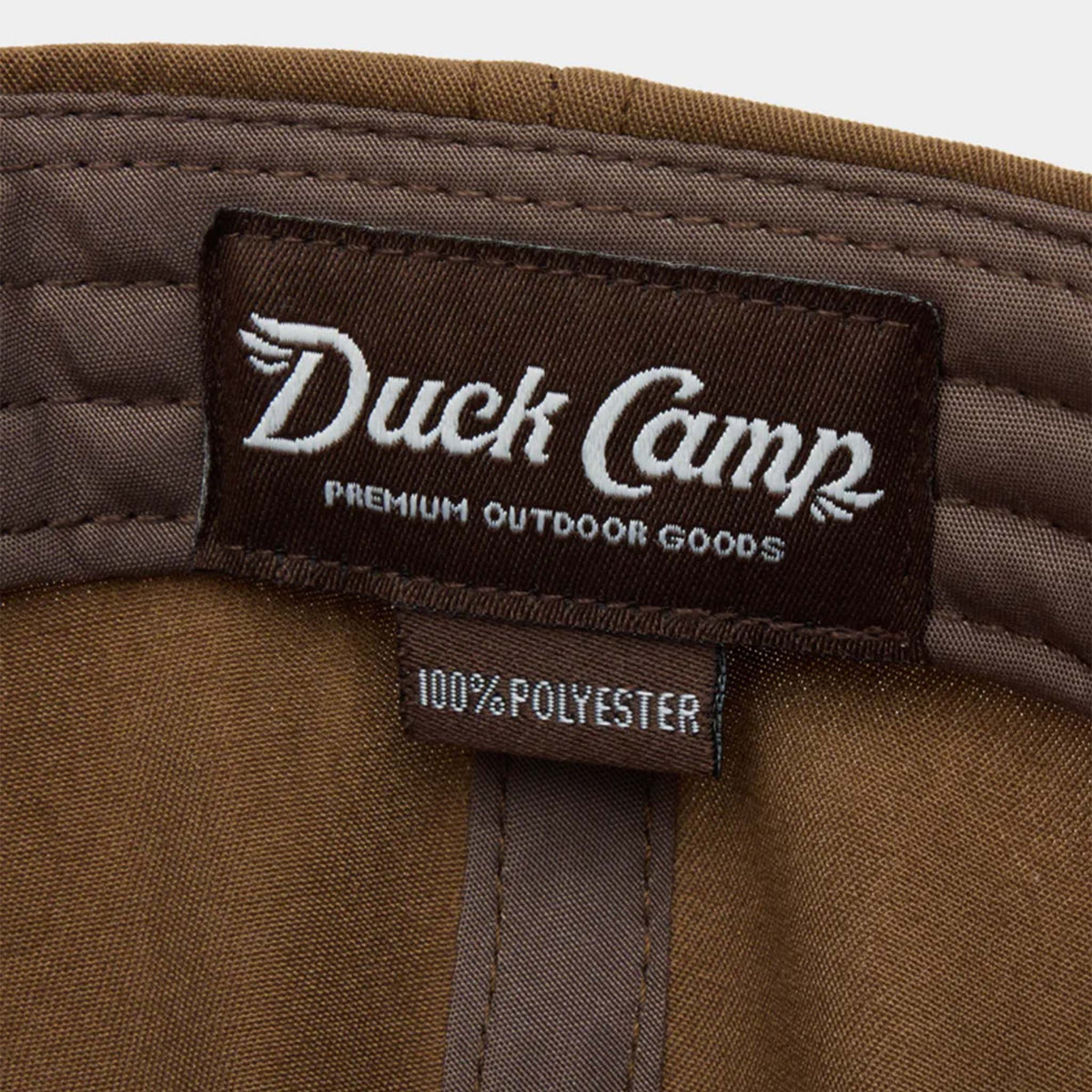 Duck Camp Whitetail Snapback in Pintail Brown