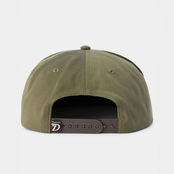 Crawfish Grandpa Hat in Military Green