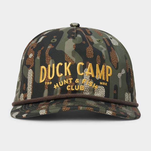 Trademark Rope Hat in Woodland Camo