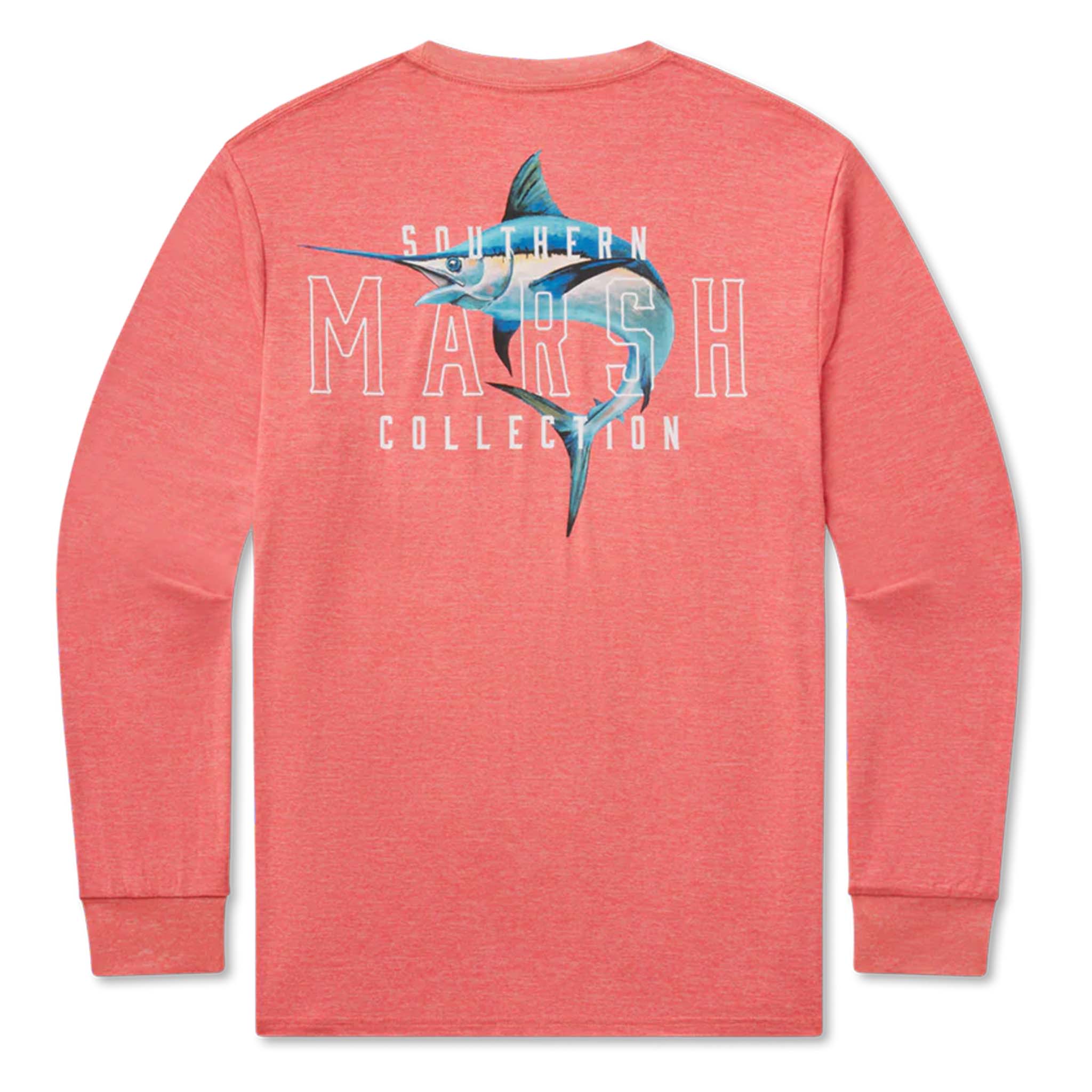 FieldTec™ Heathered Swordfish Long Sleeve T-Shirt