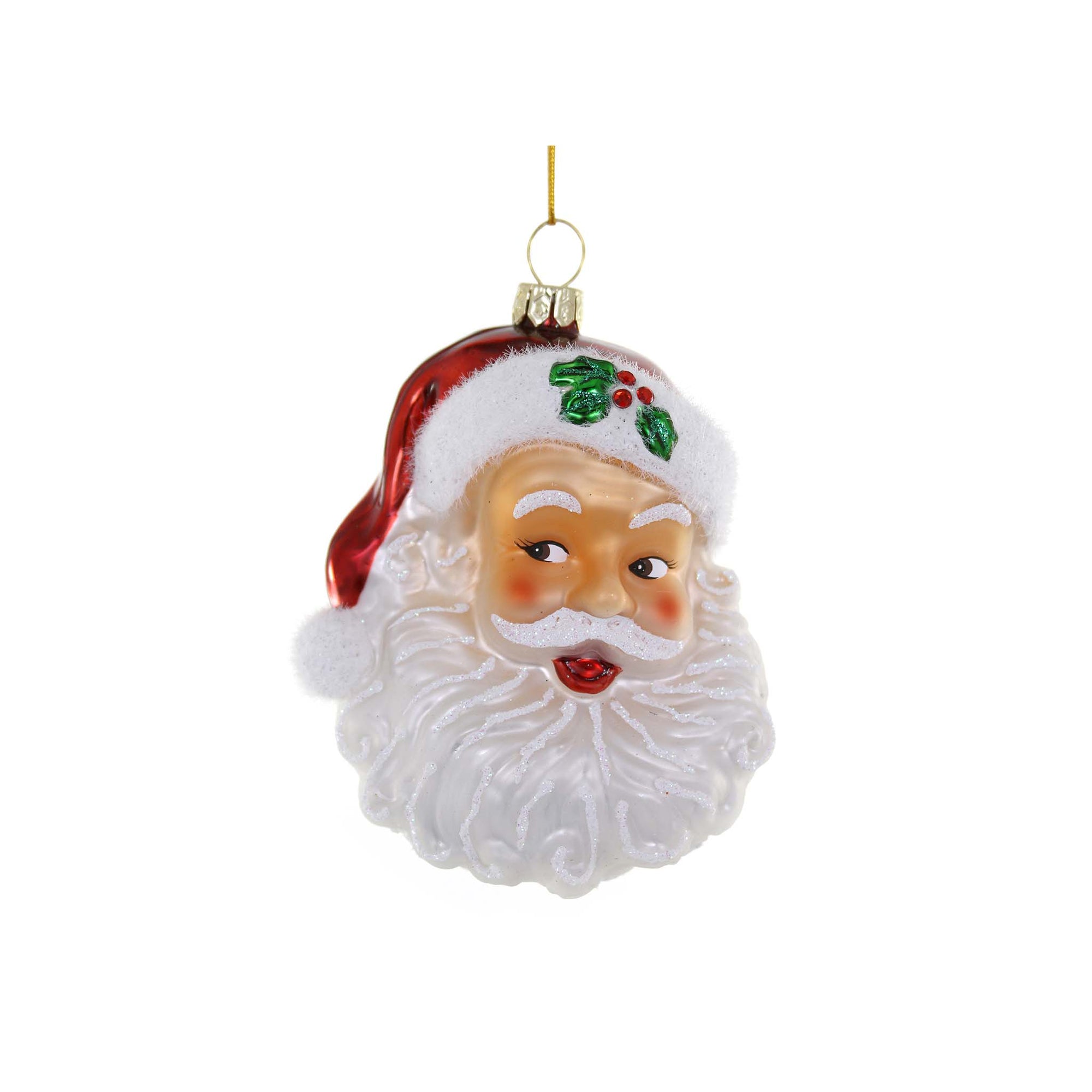 Cody Foster Retro Santa Ornament
