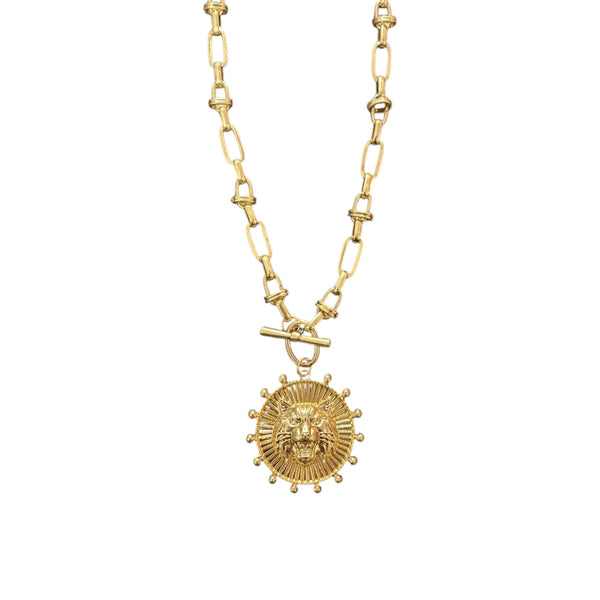 Wildcat Pendant Necklace