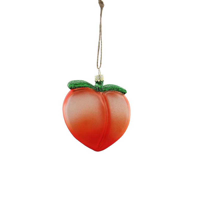 Cody Foster Peach Emoji Ornament Palmetto Moon