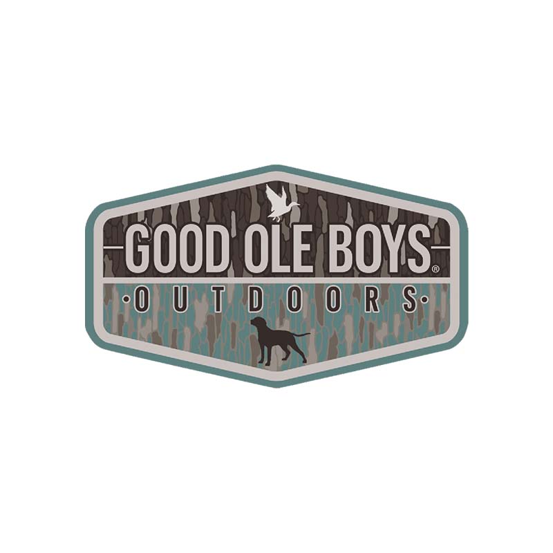 Good Old Boys Outdoors camo decal.
