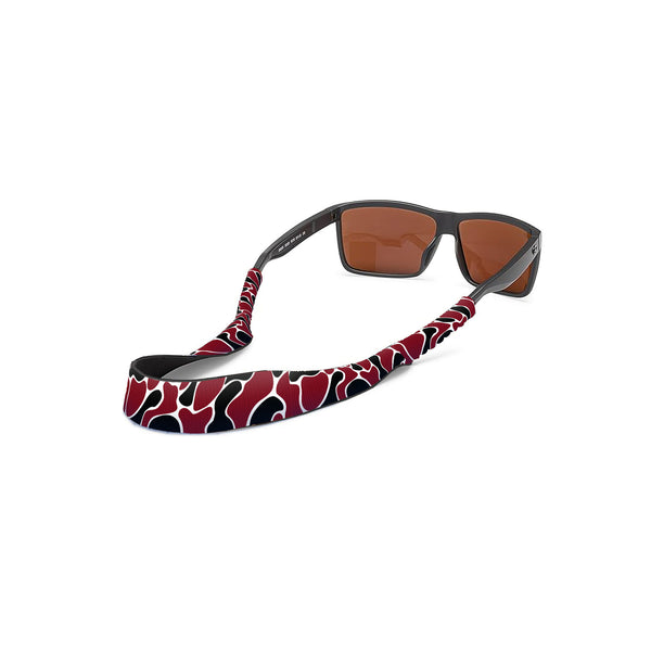 Garnet and Black Camo Sunglasses Strap