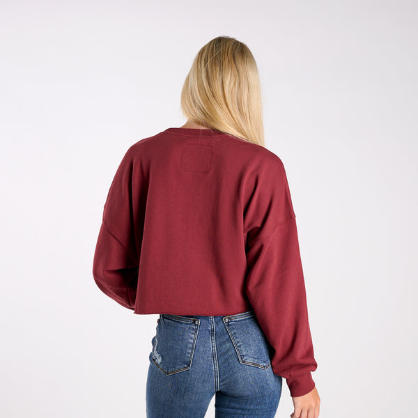 South Carolina Gamecocks Vintage Collage Cropped Sweatshirt