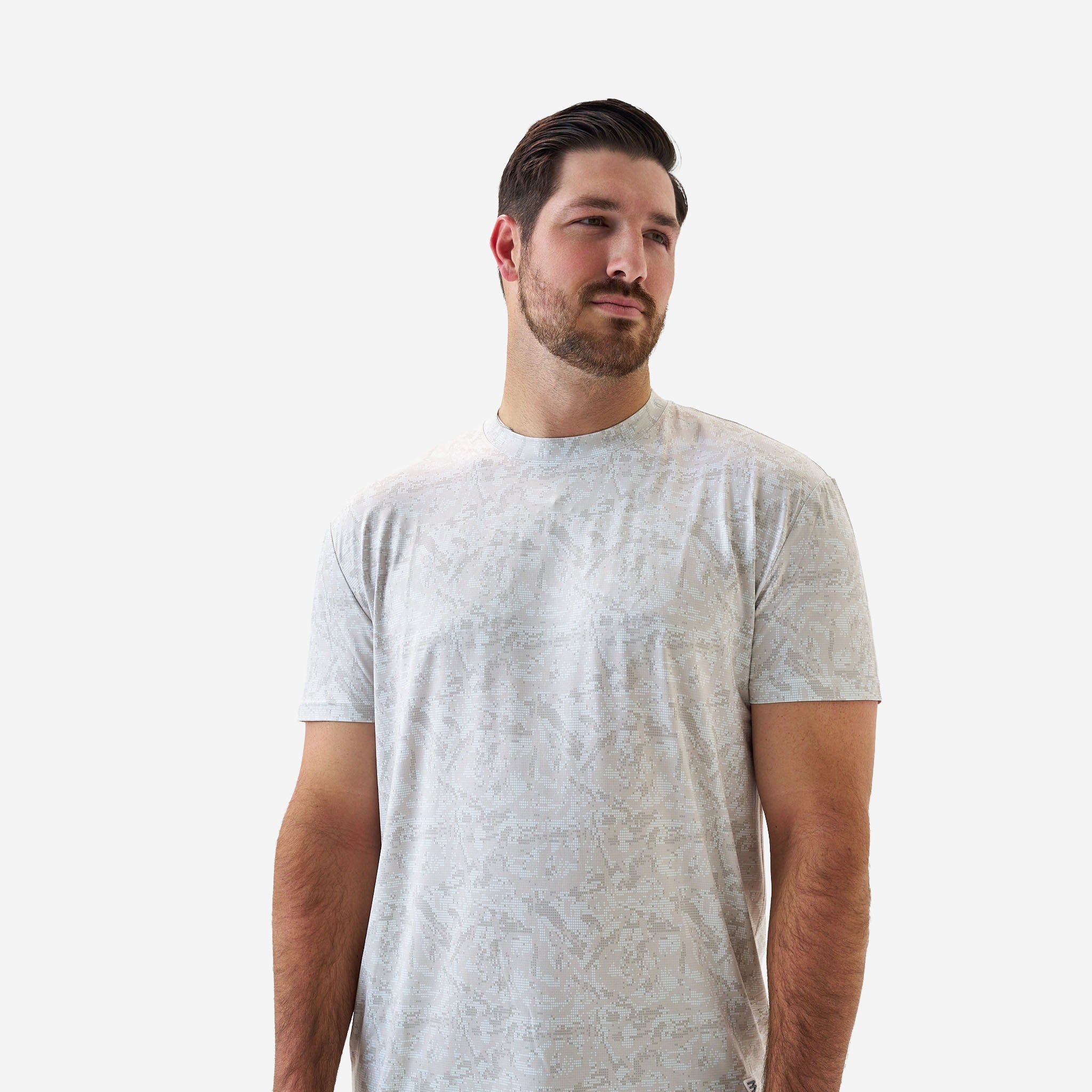 The Go To Short Sleeve T-Shirt Digi Camo Ivory