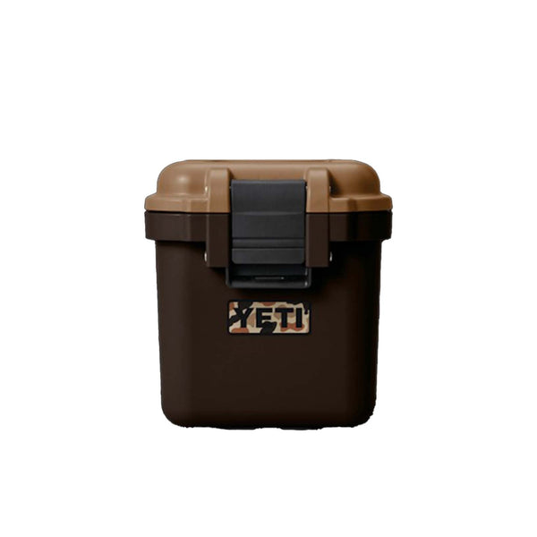 YETI Brown loadout go box in wetlands brown