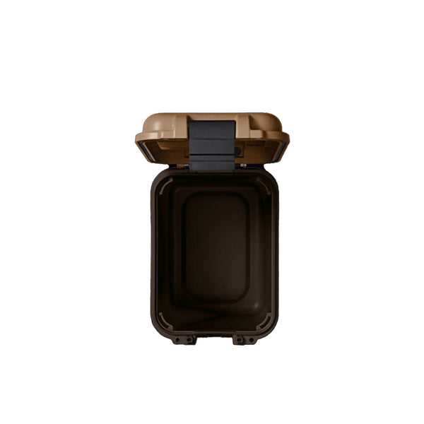 YETI Brown loadout go box in wetlands brown
