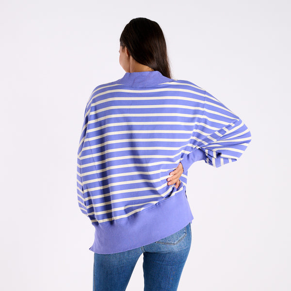 periwinkle and cream 