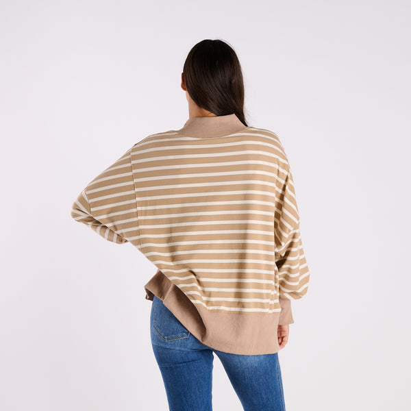taupe and cream