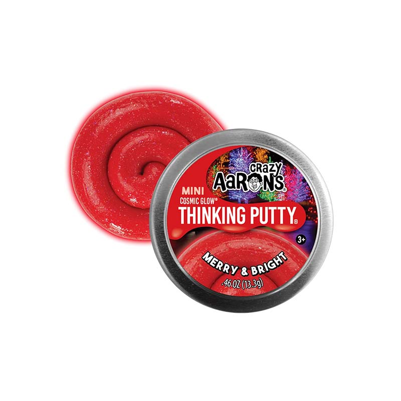 2 Inch Merry and Bright Thinking Putty