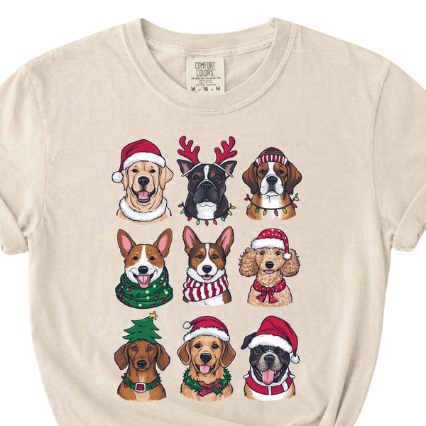 Holiday Pups Short Sleeve T-Shirt