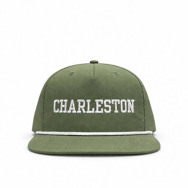 Charleston Varsity Hat in Sage Green