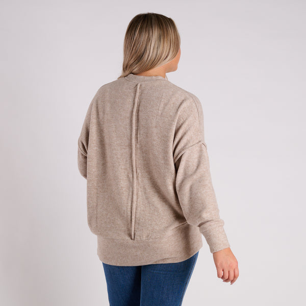 heathered mocha