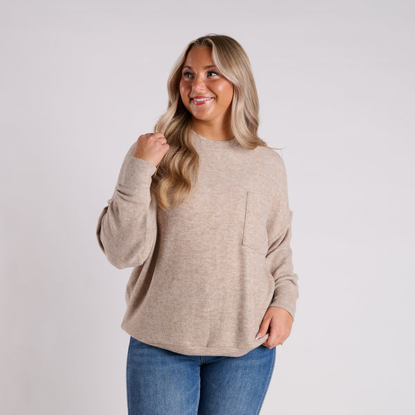 heathered mocha