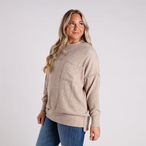 heathered mocha