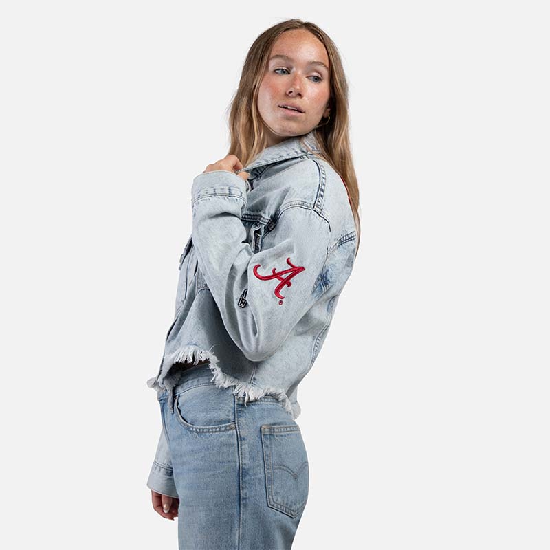 Hype and Vice Mississippi State Jean Jacket