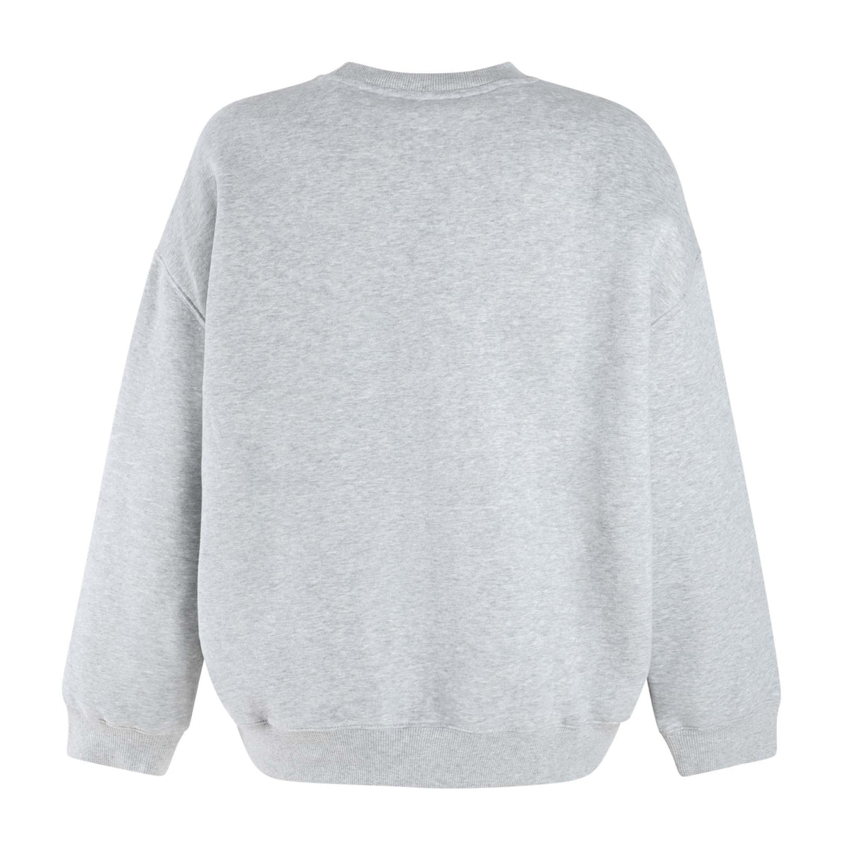 Back view of Tennessee grey crewneck sweatshirt with plain design.