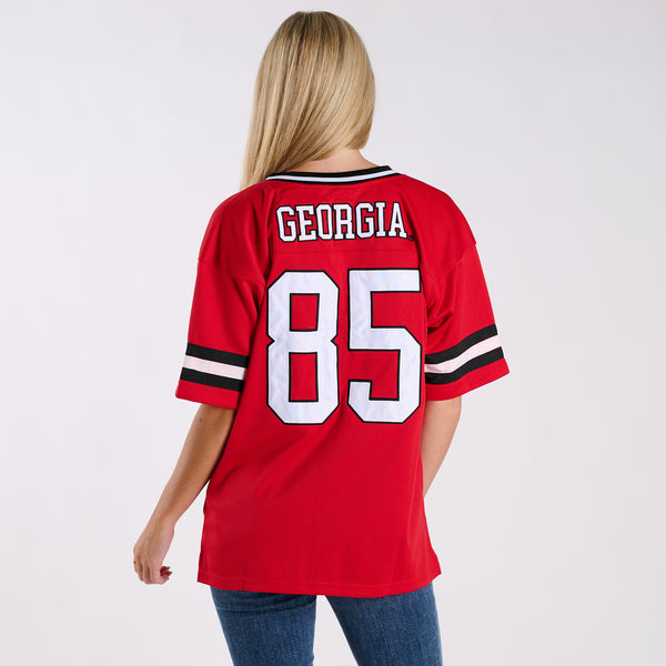 Women's Georgia Bulldogs Button Down Jersey