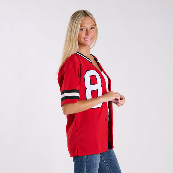 Women's Georgia Bulldogs Button Down Jersey