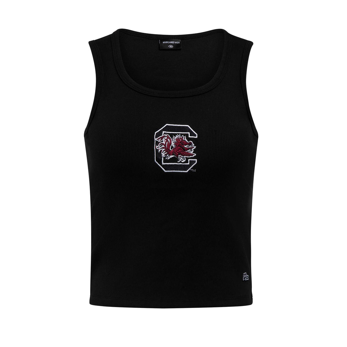USC Block C tank top in black