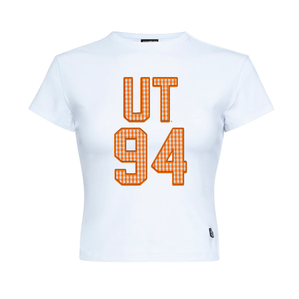 Tennessee Volunteers Gingham Baby Tee