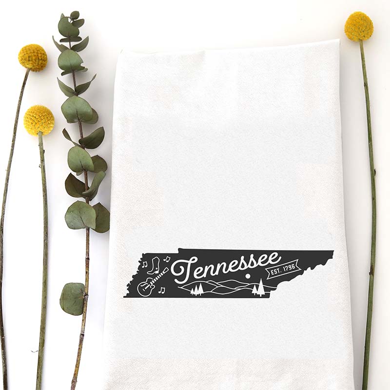 Tennessee Icon Dish Towel