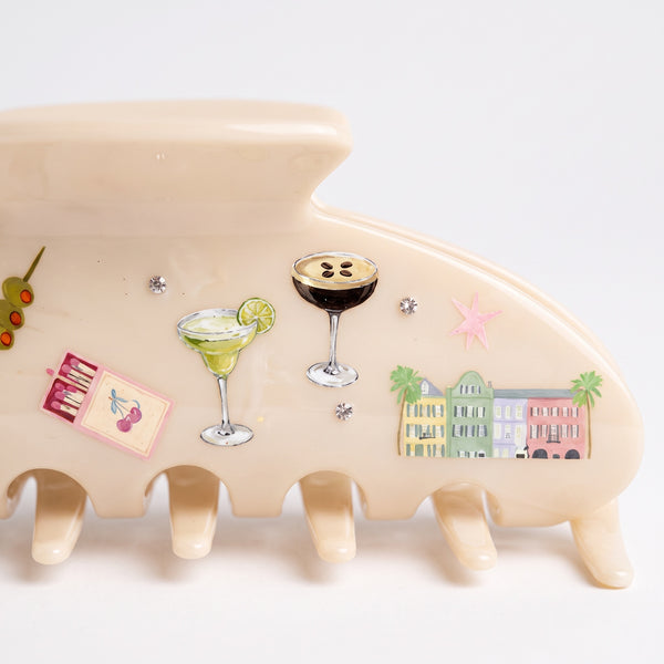 Charleston Icons Hair Claw Clip
