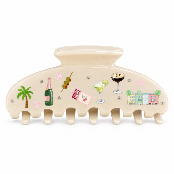 Charleston Icons Hair Claw Clip