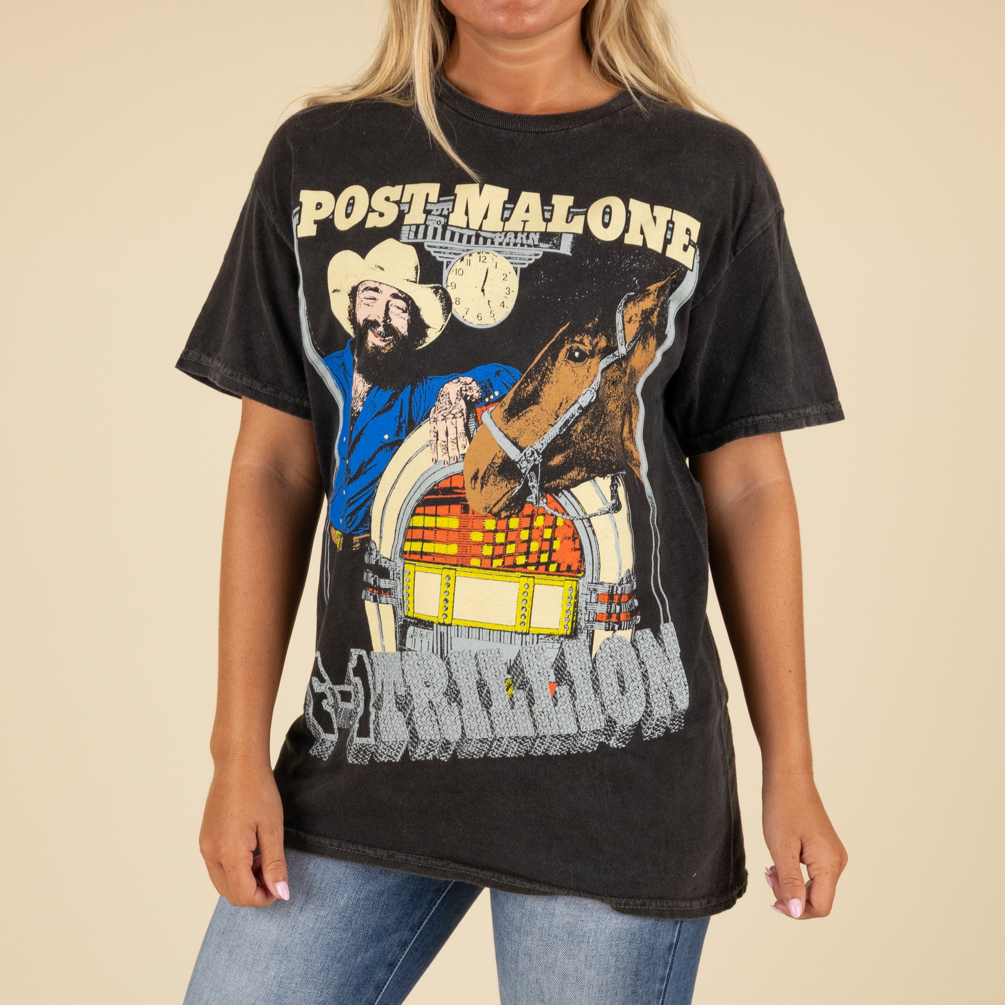 Bravado Post Malone Short Sleeve T-Shirt Palmetto Moon