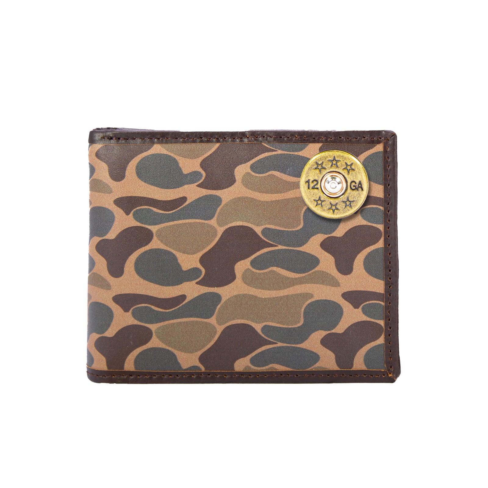Shotgun Brown Camo Passcase Wallet